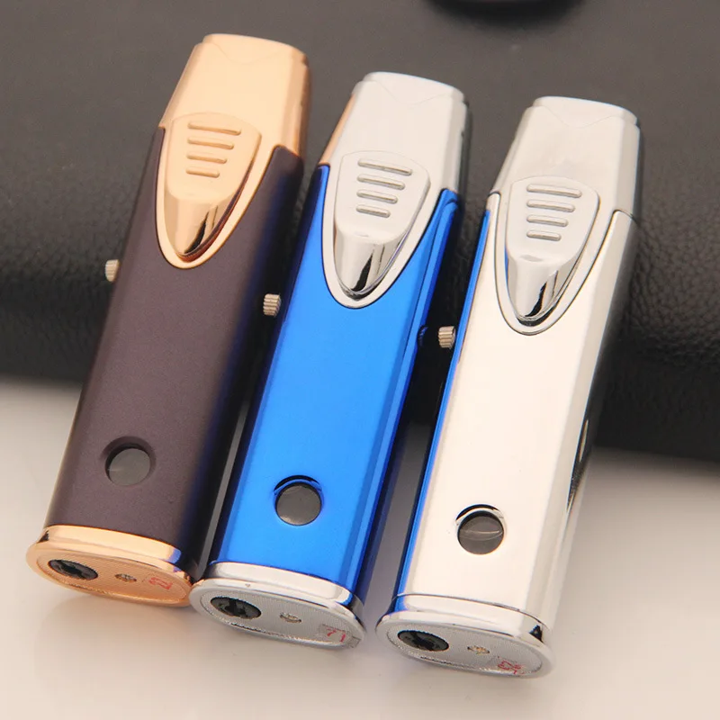 Portable Torch Turbo Lighter Windproof Gas Lighter Jet Flame Fire Metal Spray Gun Camping Kitchen Pipe Cigar Lighter Gadgets
Portable Torch Turbo Lighter Windproof Gas Lighter Jet Flame Fire Metal Spray Gun Camping Kitchen Pipe Cigar Lighter Gadgets