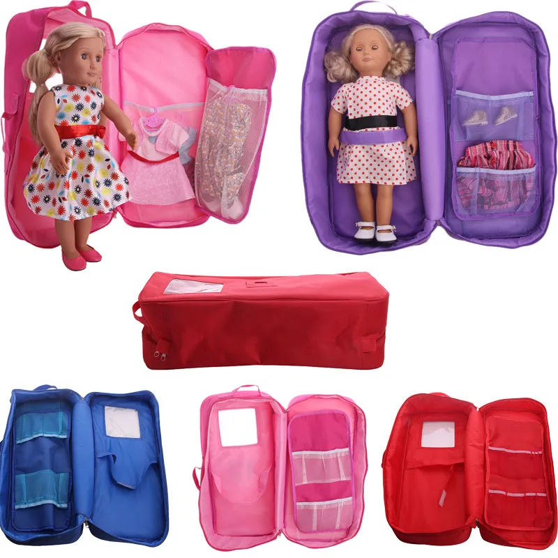 Doll Accessories Doll/Clothes Storage Bag Canvas Material For 18 Inch Americna Doll Girls 43 Cm Reborn Baby Dolls Genertion Toys
Doll Accessories Doll/Clothes Storage Bag Canvas Material For 18 Inch Americna Doll Girls 43 Cm Reborn Baby Dolls Genertion Toys