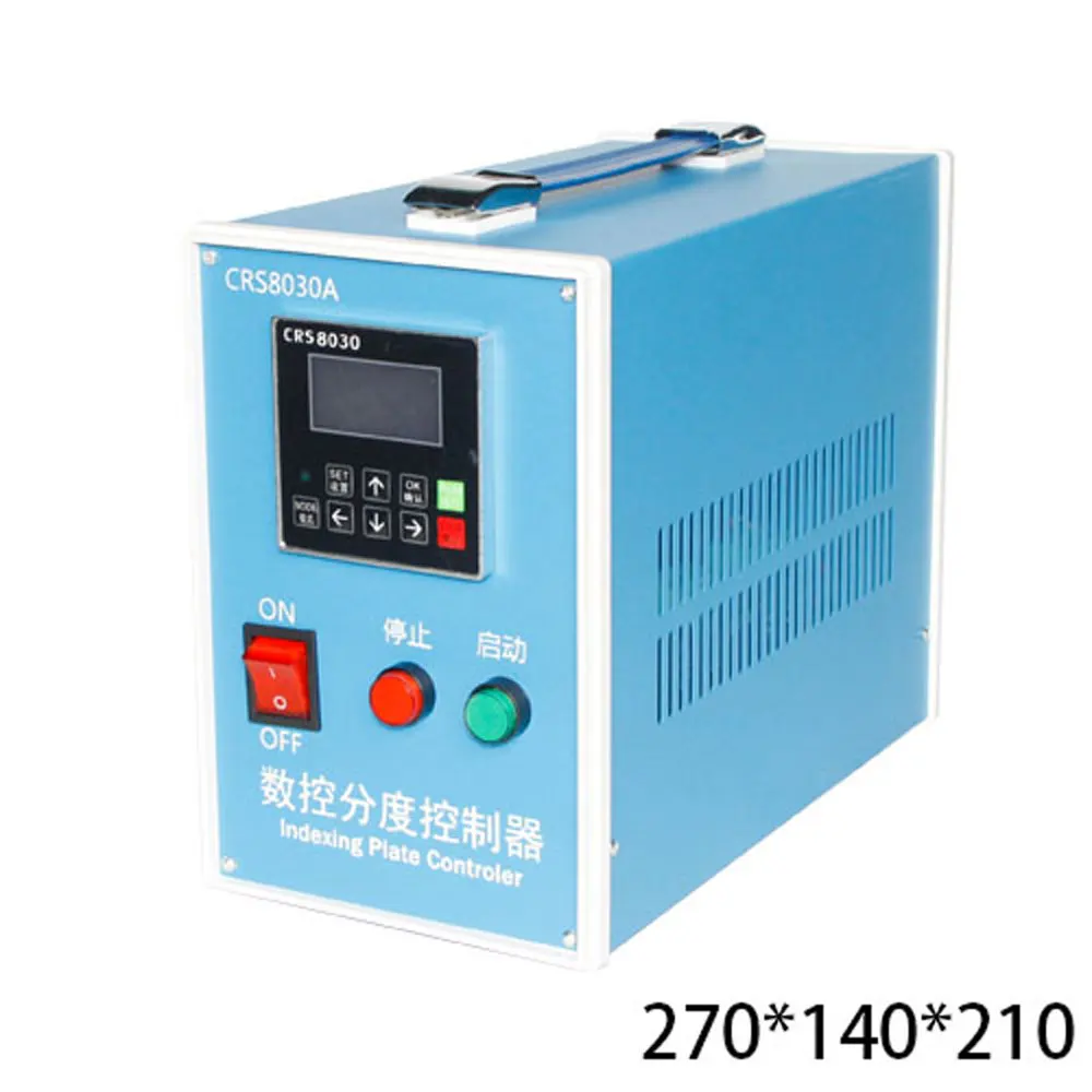 220V 4.5A CNC indexing head controller, automatic indexing head, CNC indexing plate, indexing controller CRS8030A
220V 4.5A CNC indexing head controller, automatic indexing head, CNC indexing plate, indexing controller CRS8030A