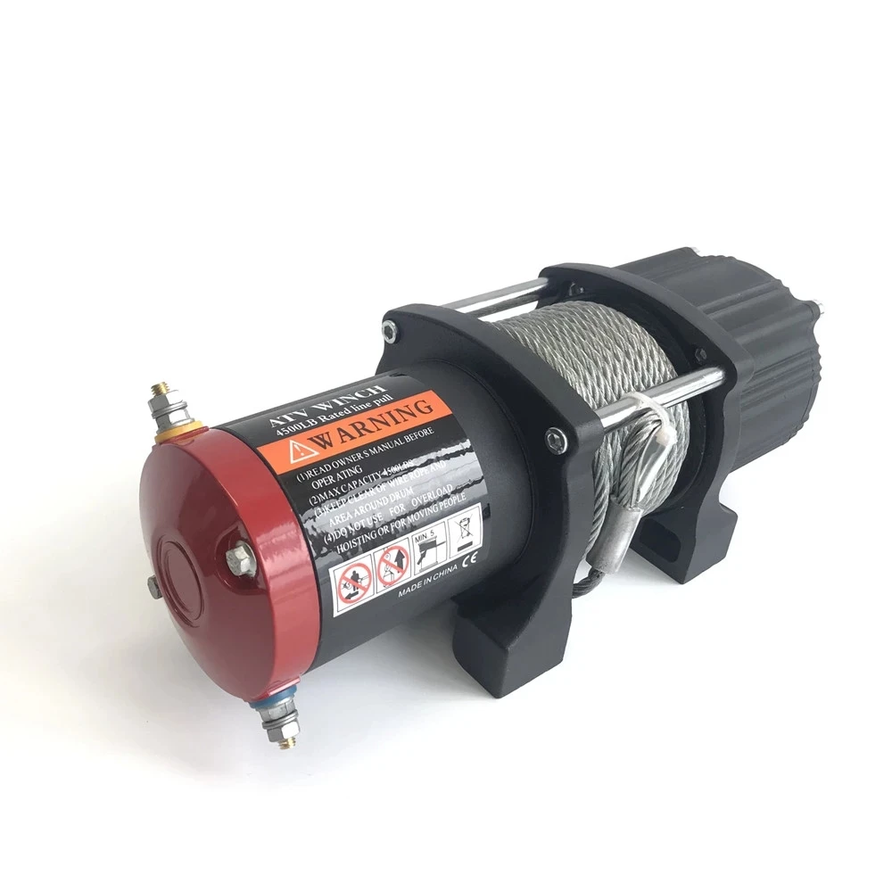 12v 4500lb electric winch remote control set heavy duty ATV trailer high strength steel electric winch
12v 4500lb electric winch remote control set heavy duty ATV trailer high strength steel electric winch