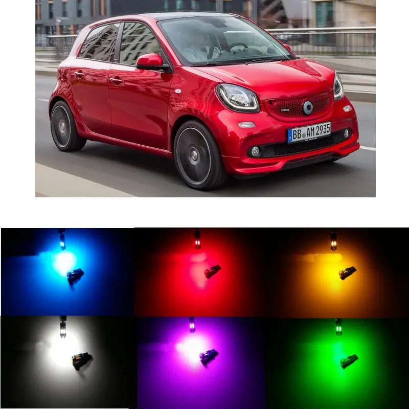 20pc/lot canbus t5 Dashboard LED Light Bulbs For Smart fortwo ROADSTER CABRIO CITY-COUPE CROSSBLADE FORFOUR interior light Kit
20pc/lot canbus t5 Dashboard LED Light Bulbs For Smart fortwo ROADSTER CABRIO CITY-COUPE CROSSBLADE FORFOUR interior light Kit