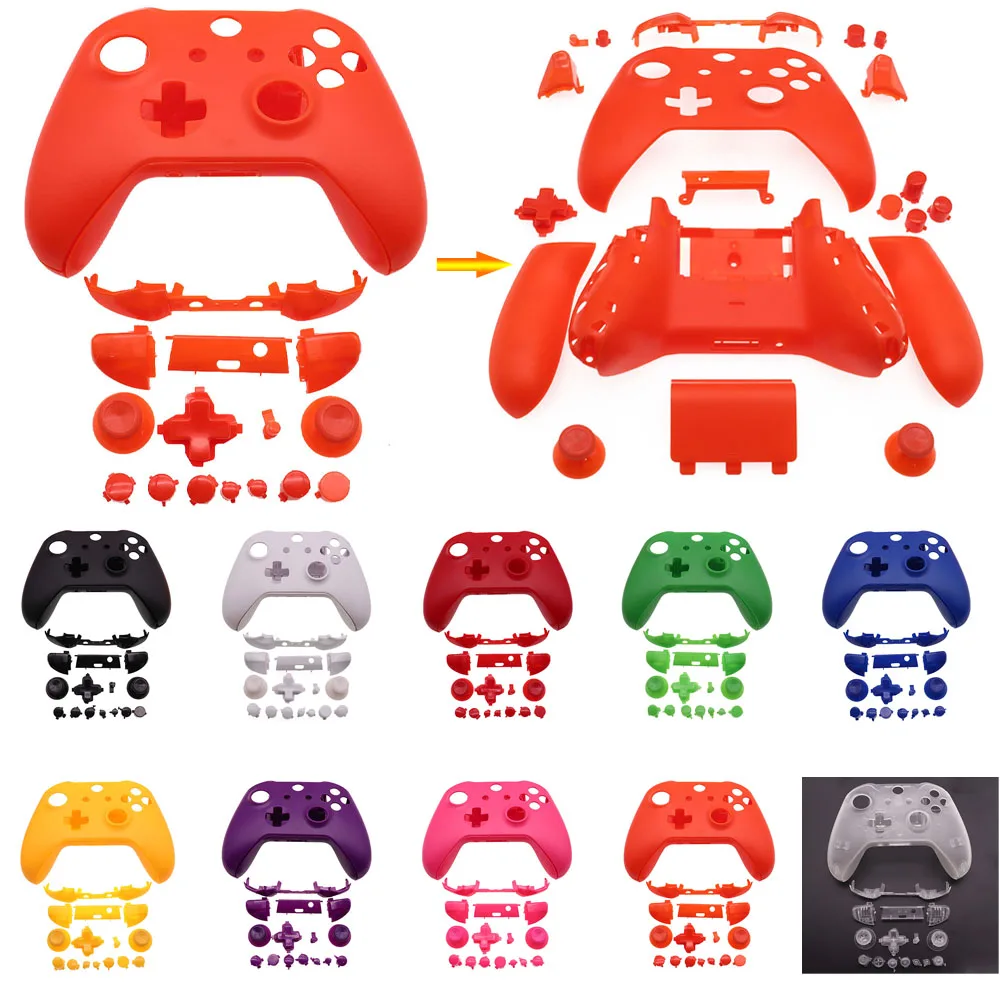 1 Set Full Set Replacement Housing Shell Case For Xbox One Slim Controller Custom Cases For Wireless Xbox One S And Button
1 Set Full Set Replacement Housing Shell Case For Xbox One Slim Controller Custom Cases For Wireless Xbox One S And Button