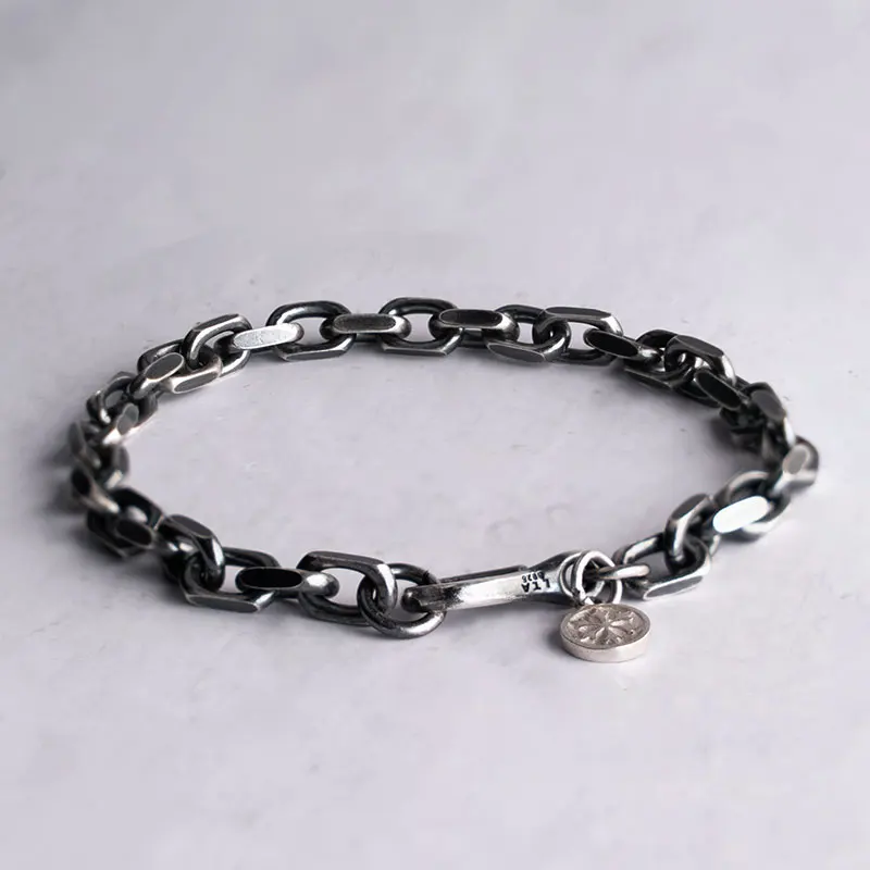 Thai Silver bracelet for men sterling Silver Domineering vintage fashion Jewelry mygrillz
Thai Silver bracelet for men sterling Silver Domineering vintage fashion Jewelry mygrillz