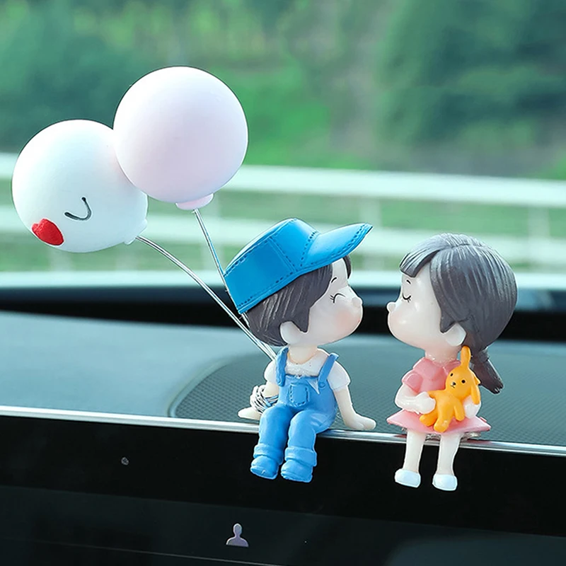 Car Decorations Cute Cartoon Couples Ornaments Confession Balloon Doll Figures Decorations Auto Dashboard Decor Accessories
Car Decorations Cute Cartoon Couples Ornaments Confession Balloon Doll Figures Decorations Auto Dashboard Decor Accessories