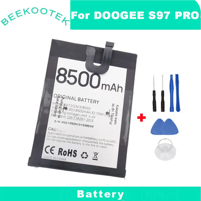 New Original DOOGEE S97 Pro Battery Inner Moble Phone Battery Repair Replacement Accessories For Doogee S97 Pro Smart Phone
New Original DOOGEE S97 Pro Battery Inner Moble Phone Battery Repair Replacement Accessories For Doogee S97 Pro Smart Phone