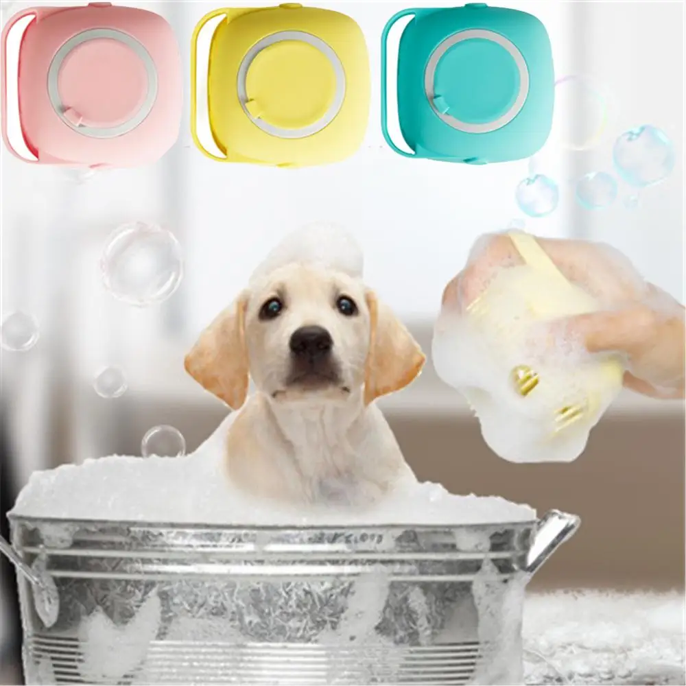 Pet Bath Brush Soft Silicone Comb Dogs Cats SPA Shampoo Massage Brush Shower Hair Removal Comb Pets Cleaning Grooming Tool
Pet Bath Brush Soft Silicone Comb Dogs Cats SPA Shampoo Massage Brush Shower Hair Removal Comb Pets Cleaning Grooming Tool