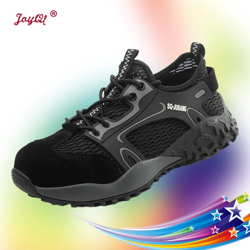 Work Safety Shoes Men Women Summer Ultralight Pig skin Mesh Construction shoes JOY-176
Work Safety Shoes Men Women Summer Ultralight Pig skin Mesh Construction shoes JOY-176