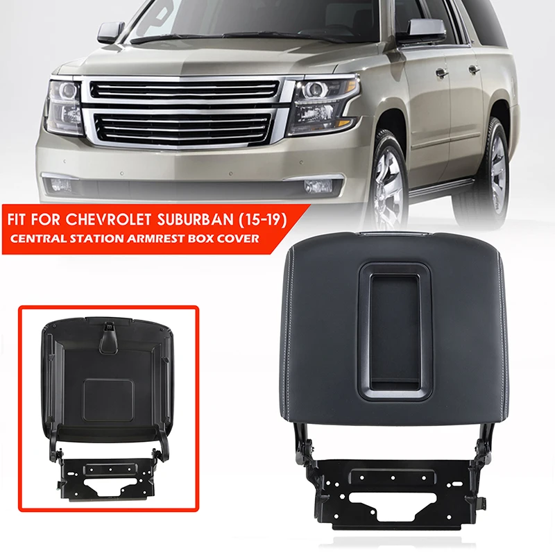 Rhyming PU Leather Car Station Center Armrest Rest Storage Box Cover Fit For Chevrolet Suburban 2015 - 2019 Car Accessories
Rhyming PU Leather Car Station Center Armrest Rest Storage Box Cover Fit For Chevrolet Suburban 2015 - 2019 Car Accessories