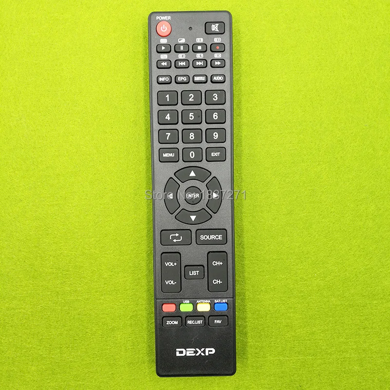 Оригинальный пульт дистанционного управления для ЖК-телевизора dexp H32B7300C F43B7200C F40B7200C H32B7200C F49B7200C F55B7200C 50A7100
Оригинальный пульт дистанционного управления для ЖК-телевизора dexp H32B7300C F43B7200C F40B7200C H32B7200C F49B7200C F55B7200C 50A7100