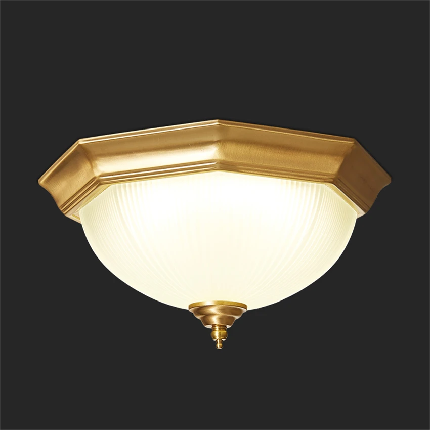 American brass retro glass ceiling lights bedroom bathroom corridor light balcony brass small ceiling lamps lighting luminaires
American brass retro glass ceiling lights bedroom bathroom corridor light balcony brass small ceiling lamps lighting luminaires
