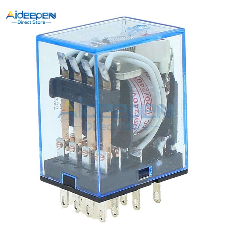5Pcs MY4NJ DC 12V 24V AC 110V 220V Relay 14 Pin MY4 MY4NJ Mini Relay Switch With Base
5Pcs MY4NJ DC 12V 24V AC 110V 220V Relay 14 Pin MY4 MY4NJ Mini Relay Switch With Base