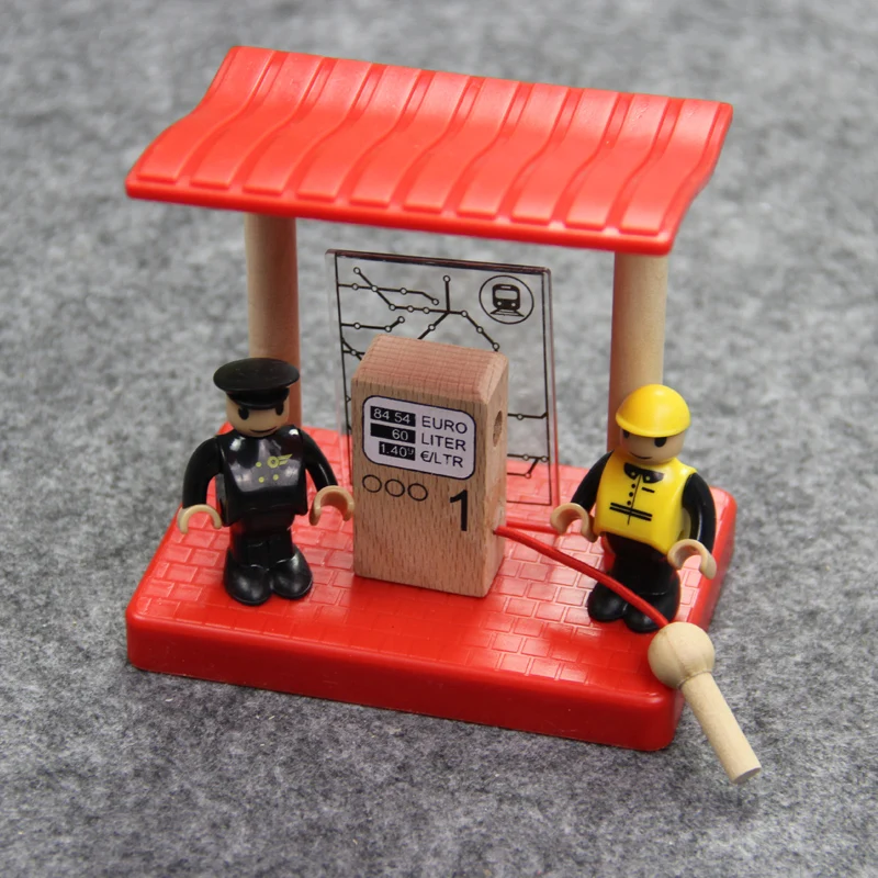 Gas Station Rest Station Wooden Track Car Toy Scene Accessories for biro train Wooden Track Car Train Track
Gas Station Rest Station Wooden Track Car Toy Scene Accessories for biro train Wooden Track Car Train Track
