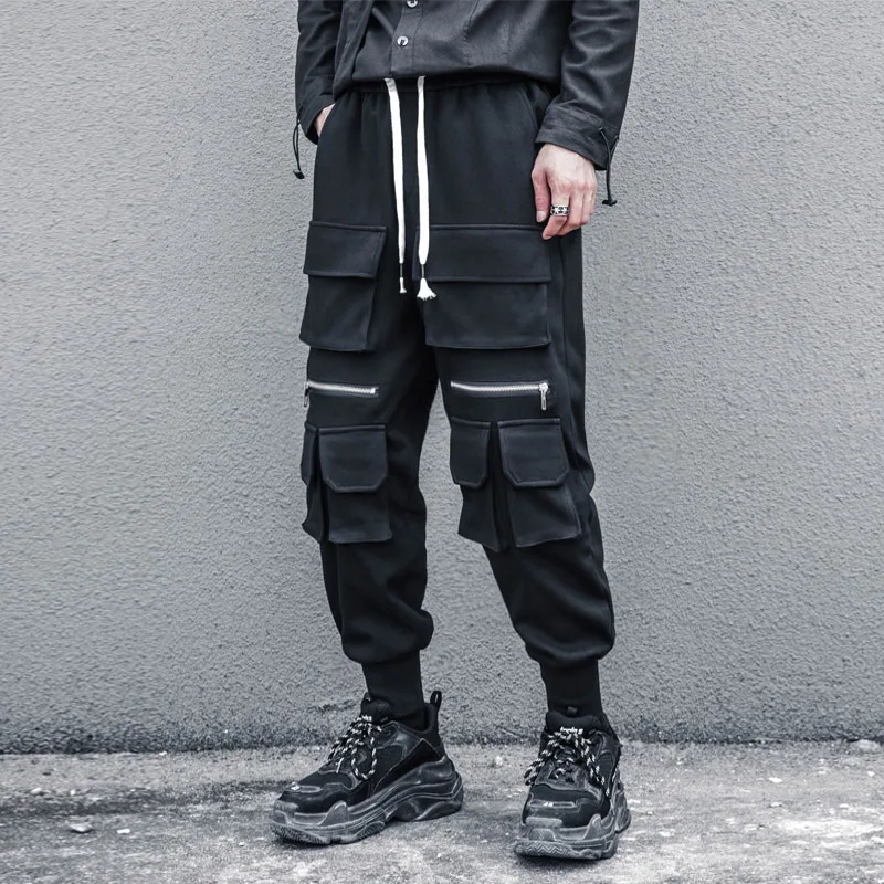 Many pockets function overalls haroun pants men's casual pants loose hair bundle of feet
Many pockets function overalls haroun pants men's casual pants loose hair bundle of feet