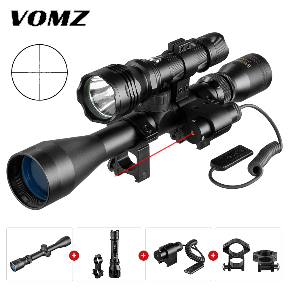 Прицел с фонариком VOMZ 3-9X40, лазерный дальномер, сетка, охотничий олень, пневматическая винтовка, арбалет, мил-ДОТ, тактический прицел
Прицел с фонариком VOMZ 3-9X40, лазерный дальномер, сетка, охотничий олень, пневматическая винтовка, арбалет, мил-ДОТ, тактический прицел