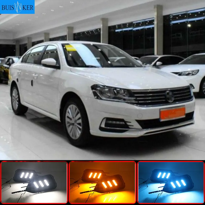 1 Pair For Volkswagen VW Lavida 2019 with Yellow Trun Signal Light Blue Night Lamp LED DRL Daytime Running Light
1 Pair For Volkswagen VW Lavida 2019 with Yellow Trun Signal Light Blue Night Lamp LED DRL Daytime Running Light