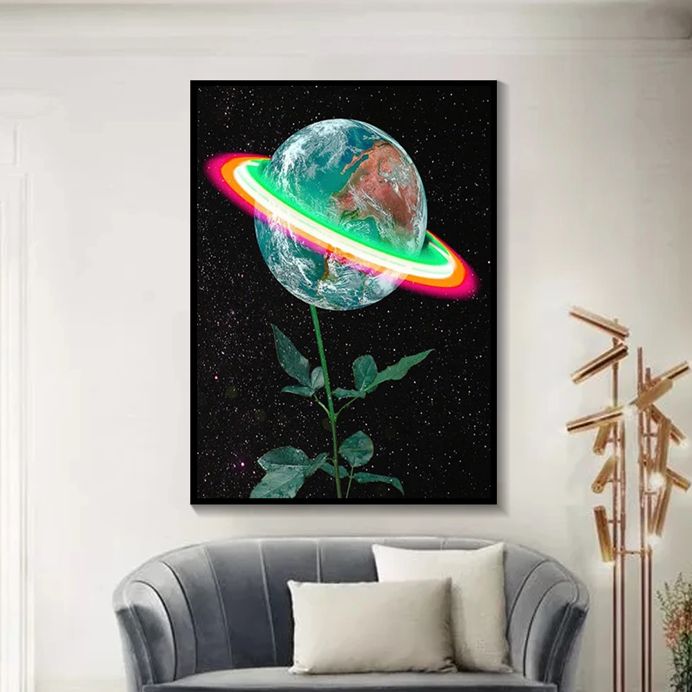 Modern Fashion Canvas Painting Abstract Starry Sky Nordic Poster Earth Flower HD Wall Art for Living Room Study Home Decoration
Modern Fashion Canvas Painting Abstract Starry Sky Nordic Poster Earth Flower HD Wall Art for Living Room Study Home Decoration
