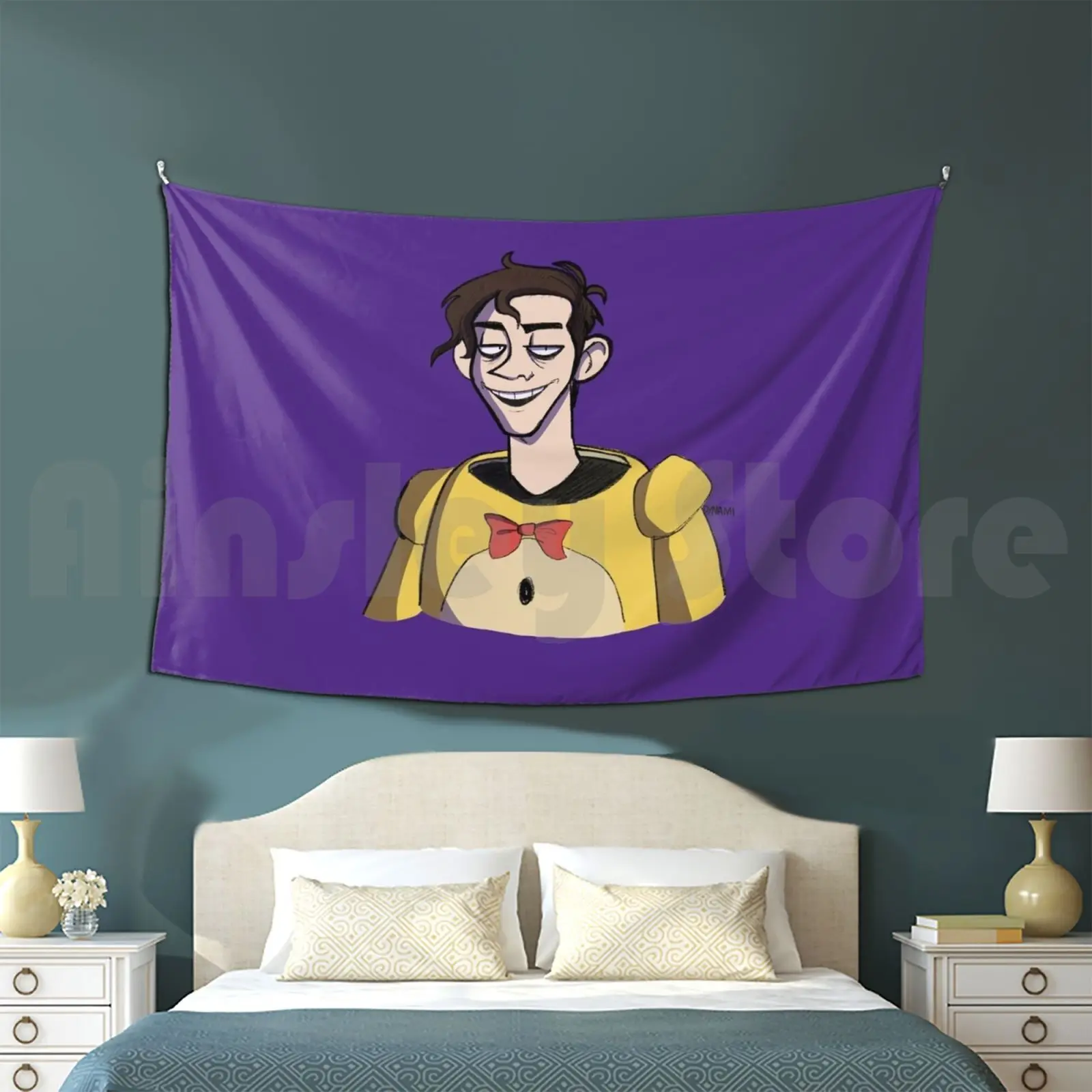 Purple Guy / William Afton Customized Tapestry Fnaf Five Nights At S Purple Guy William Afton 
Purple Guy / William Afton Customized Tapestry Fnaf Five Nights At S Purple Guy William Afton