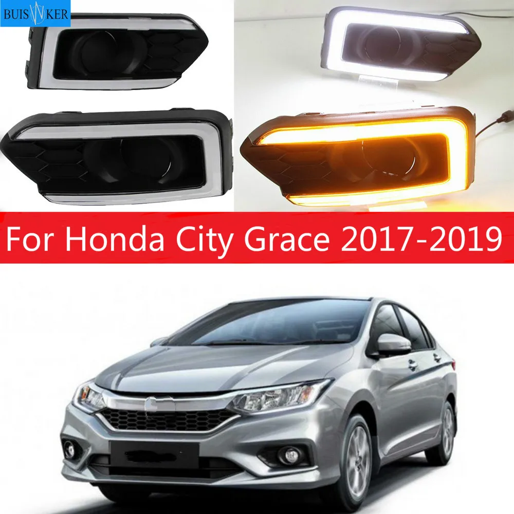 For Honda City Grace 2017 2018 2019 Turn Yellow Signal Relay Waterproof ABS 12V Car Lamp DRL LED Daytime Running Light Fog Lamp
For Honda City Grace 2017 2018 2019 Turn Yellow Signal Relay Waterproof ABS 12V Car Lamp DRL LED Daytime Running Light Fog Lamp