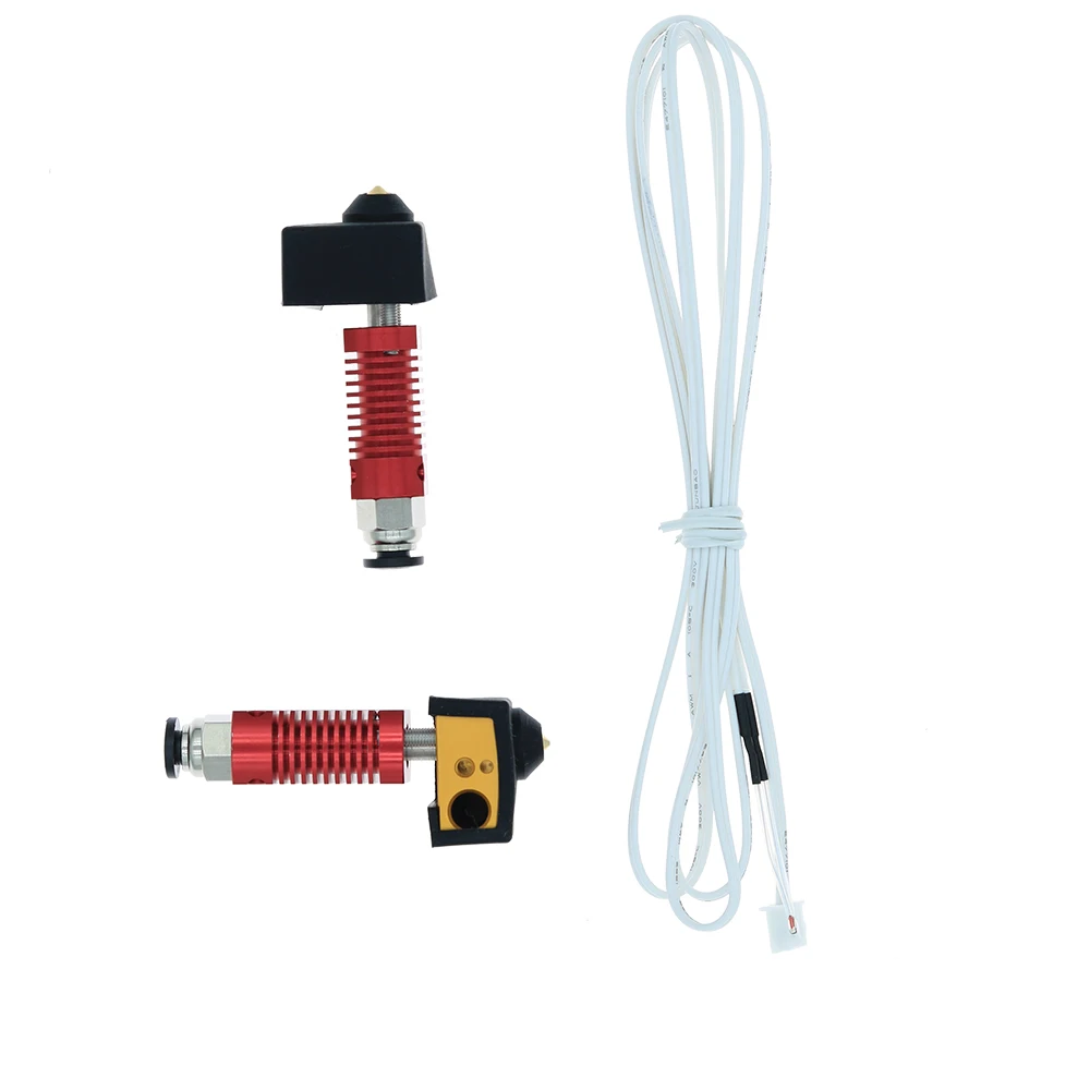 Экструдер Hotend Kit, совместимый с 3d-принтером сопло 0,4 мм + 2 шт. силиконовых чехла + датчики термистора для детской модели V2
Экструдер Hotend Kit, совместимый с 3d-принтером сопло 0,4 мм + 2 шт. силиконовых чехла + датчики термистора для детской модели V2