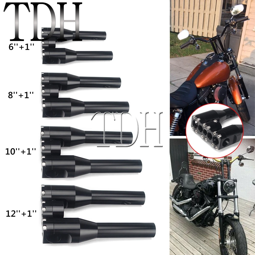 For Harley 1in 25mm Motorcycle Handlebar Mount Clamp Riser Aluminum Handle Bar Riser Straight Rise 6'' 8'' 10'' 12'' Cafe Racer
For Harley 1in 25mm Motorcycle Handlebar Mount Clamp Riser Aluminum Handle Bar Riser Straight Rise 6'' 8'' 10'' 12'' Cafe Racer
