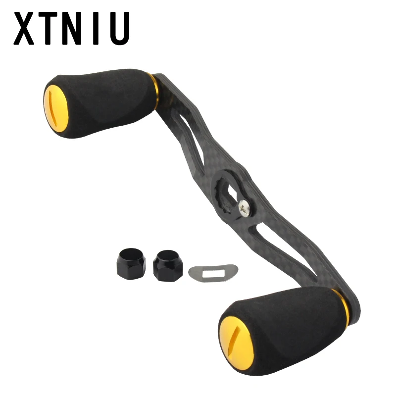 XTNIU Hight Quality 8*5mm Hole Size Fishing Reel Handle Length 115mm Carbon Fiber Shaker EVA Knob Baitcast Reel Fishing Tool
XTNIU Hight Quality 8*5mm Hole Size Fishing Reel Handle Length 115mm Carbon Fiber Shaker EVA Knob Baitcast Reel Fishing Tool