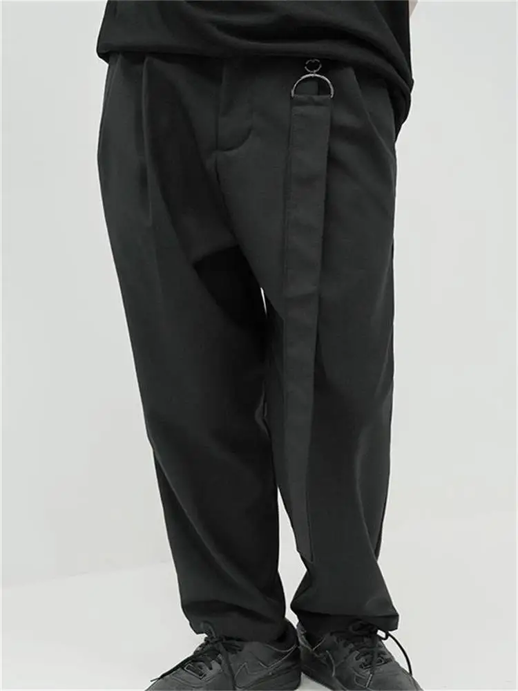 Men's new independent pendant belt design Couples with the same casual size suit pants
Men's new independent pendant belt design Couples with the same casual size suit pants