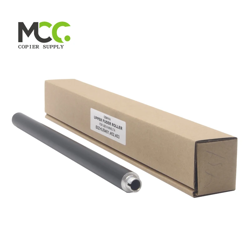 Верхний тепловой ролик фьюзера для Konica Minolta Bizhub C451 C550 C650 C452 C552 C652
Верхний тепловой ролик фьюзера для Konica Minolta Bizhub C451 C550 C650 C452 C552 C652