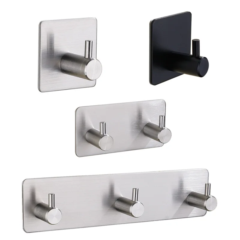 NewSUS304 Brushed & Black Robe Hook Towel Hook for Bathroom Stainless Steel Coat Hook Rustproof Hook Hanger for Kitchen Hardware
NewSUS304 Brushed & Black Robe Hook Towel Hook for Bathroom Stainless Steel Coat Hook Rustproof Hook Hanger for Kitchen Hardware