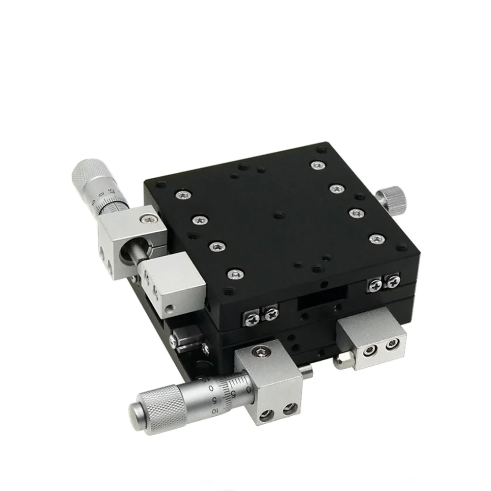 XY Axis LY70 70x70mm Trimming Station Manual Displacement Platform Linear Stage Sliding Table XY70-C XY70-R XY70-L Cross Rail
XY Axis LY70 70x70mm Trimming Station Manual Displacement Platform Linear Stage Sliding Table XY70-C XY70-R XY70-L Cross Rail