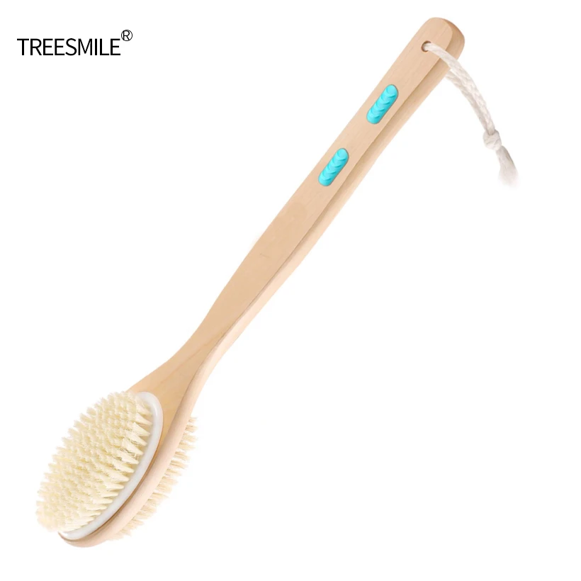 Отшелушивающая щетка для ванны TREESMILE с длинной ручкой, двусторонняя щетка для ног, отшелушивающая мягкая и жесткая Массажная щетка для душа D40
Отшелушивающая щетка для ванны TREESMILE с длинной ручкой, двусторонняя щетка для ног, отшелушивающая мягкая и жесткая Массажная щетка для душа D40