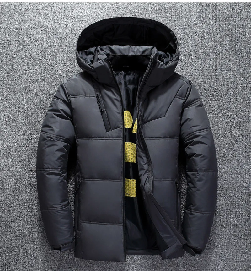 Winter Warm Men Jacket Coat Casual Autumn Puffer Thick Hat White Duck Parka Male Men's Winter Down Jacket With Hood 3xl 4xl
Winter Warm Men Jacket Coat Casual Autumn Puffer Thick Hat White Duck Parka Male Men's Winter Down Jacket With Hood 3xl 4xl