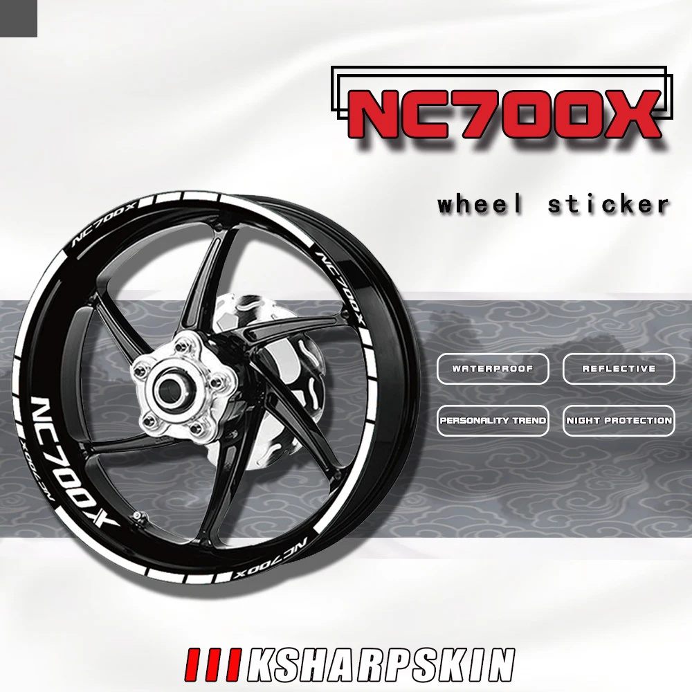 Motorcycle Rim Night Warning Stickers Reflective Stripe Decals Inner Wheel Protection Film Kit For Honda NC700X NC 700X nc700x
Motorcycle Rim Night Warning Stickers Reflective Stripe Decals Inner Wheel Protection Film Kit For Honda NC700X NC 700X nc700x