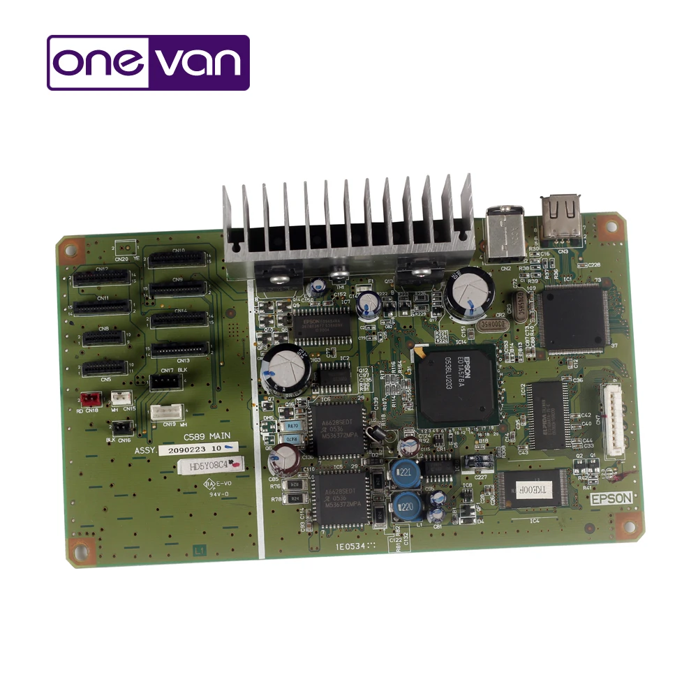 Epson R1800 control motherboard A3 UV printer replaces the main control board C589 MAIN ASSY motherboard
Epson R1800 control motherboard A3 UV printer replaces the main control board C589 MAIN ASSY motherboard