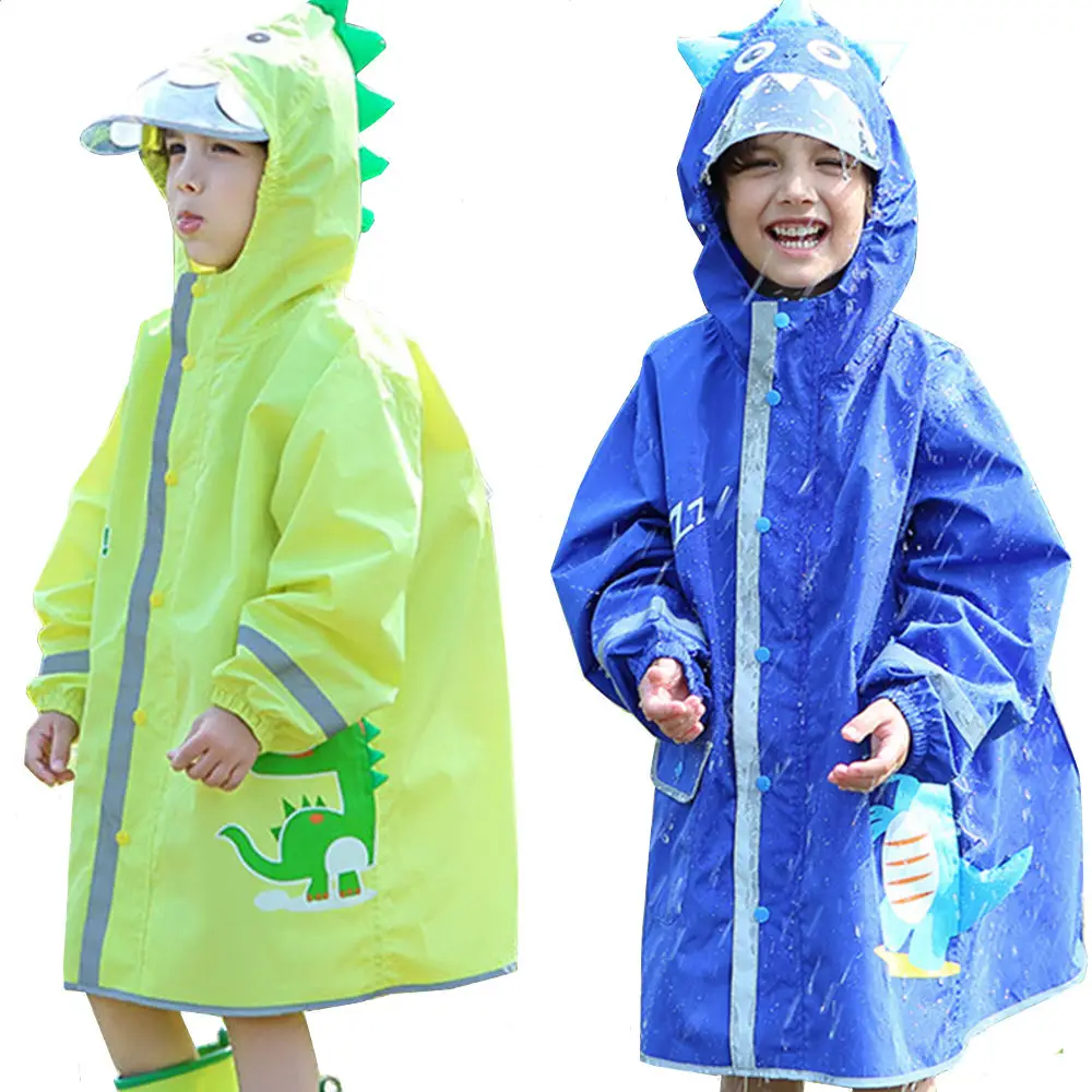 Kids Rain Wear 3D Cartoon Animal Children Toddler Raincoat Jacket Poncho For Boy Girl 90-145 CM Waterproof Coat
Kids Rain Wear 3D Cartoon Animal Children Toddler Raincoat Jacket Poncho For Boy Girl 90-145 CM Waterproof Coat