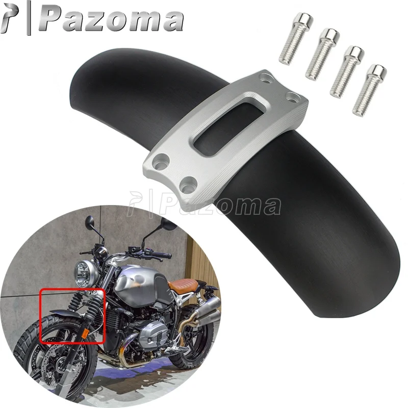 For BMW R nineT Scrambler 2016 2017 2018 2019 Aluminum Motorcycle Front Fender Mud Flap Guard Mudguard Splash Guard Wheel Cover
For BMW R nineT Scrambler 2016 2017 2018 2019 Aluminum Motorcycle Front Fender Mud Flap Guard Mudguard Splash Guard Wheel Cover