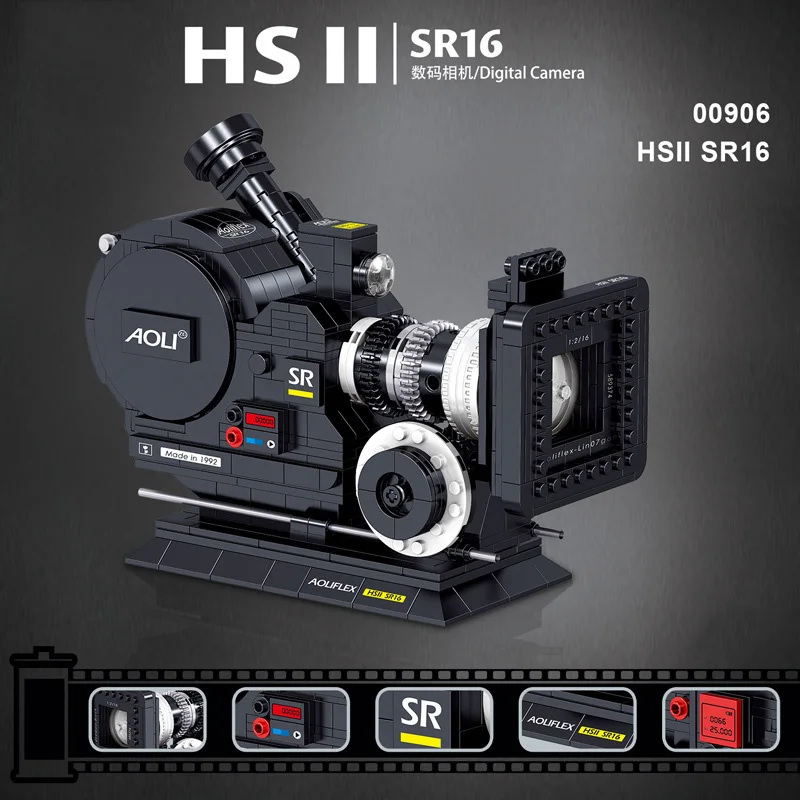Idea Modern Movie Camera Mini Block Construction Model Sets Ordroes Hs Ii Sr16 Building Brick Construction Toys For Gifts
Idea Modern Movie Camera Mini Block Construction Model Sets Ordroes Hs Ii Sr16 Building Brick Construction Toys For Gifts