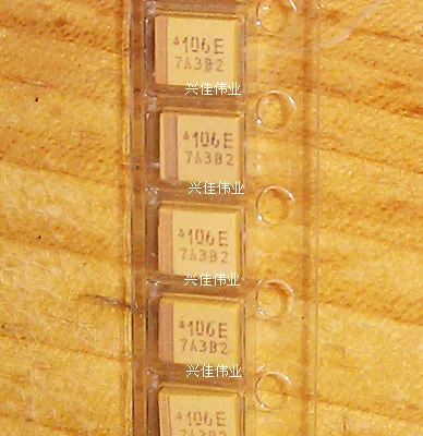 Оригинальный танталовый конденсатор SMD 5 шт./25v10UF 106 10 мкФ 25V B3528 B Type 1210
Оригинальный танталовый конденсатор SMD 5 шт./25v10UF 106 10 мкФ 25V B3528 B Type 1210