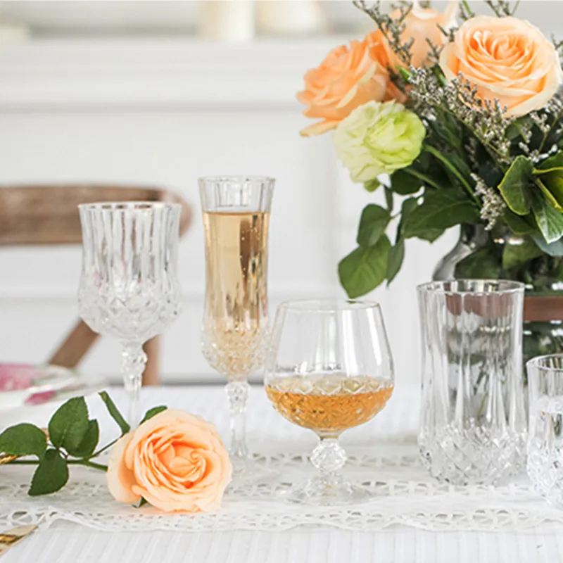 Vintage Relief Crystal Glasses Eco-Friendly Red Wine Cups Champagne Cups Whiskey Glass Multi-Purpose Water Cup Creative Goblet
Vintage Relief Crystal Glasses Eco-Friendly Red Wine Cups Champagne Cups Whiskey Glass Multi-Purpose Water Cup Creative Goblet