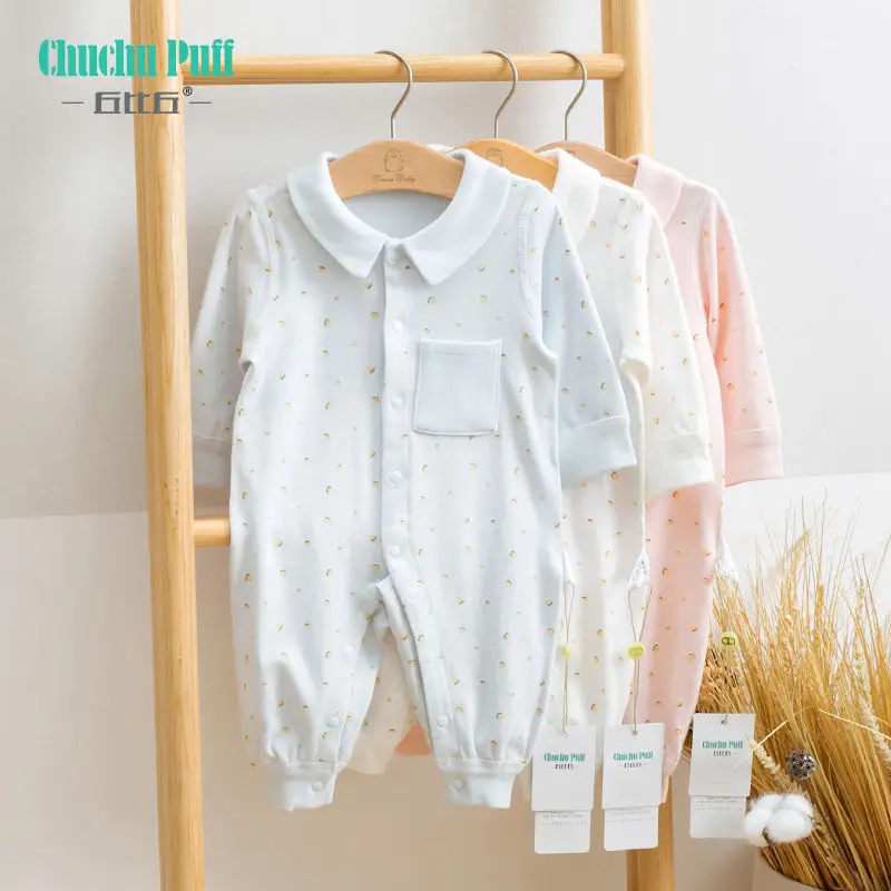 Newborn Baby Clothes Baby Rompers Spring Autumn Pajamas Cotton Romper Knitted Ribbed Jumpsuit Solid Clothes Warm Outfit Playfit
Newborn Baby Clothes Baby Rompers Spring Autumn Pajamas Cotton Romper Knitted Ribbed Jumpsuit Solid Clothes Warm Outfit Playfit