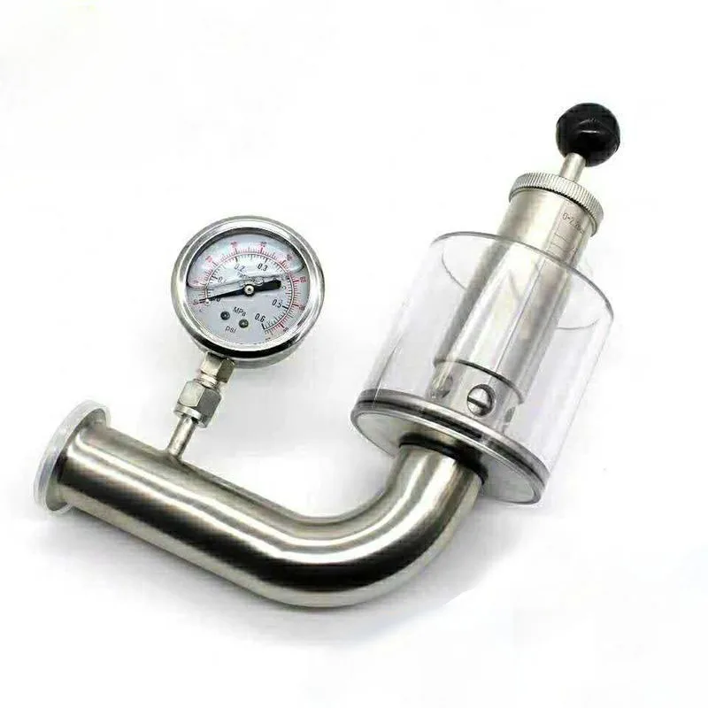 Exhaust Valve SS304 Beer Fermentation Tank Exhaust Valve Automatic Water Seal Exhaust Pressure Relief Valve Ferrule OD 50.5/64mm
Exhaust Valve SS304 Beer Fermentation Tank Exhaust Valve Automatic Water Seal Exhaust Pressure Relief Valve Ferrule OD 50.5/64mm