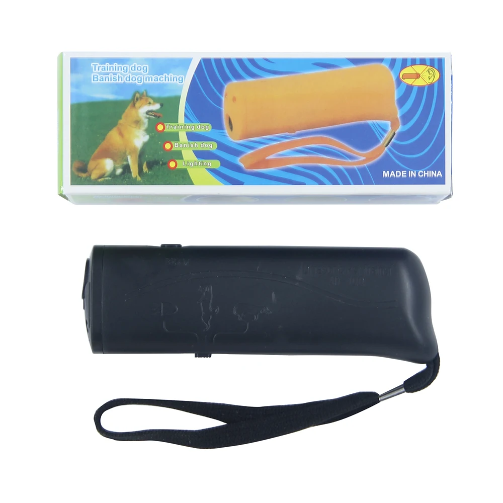Handheld 3 in 1 Anti Barking Ultrasonic Pet Dog Repeller Anti Barking Stop Bark Control Training Device Trainer Tool Supplies
Handheld 3 in 1 Anti Barking Ultrasonic Pet Dog Repeller Anti Barking Stop Bark Control Training Device Trainer Tool Supplies