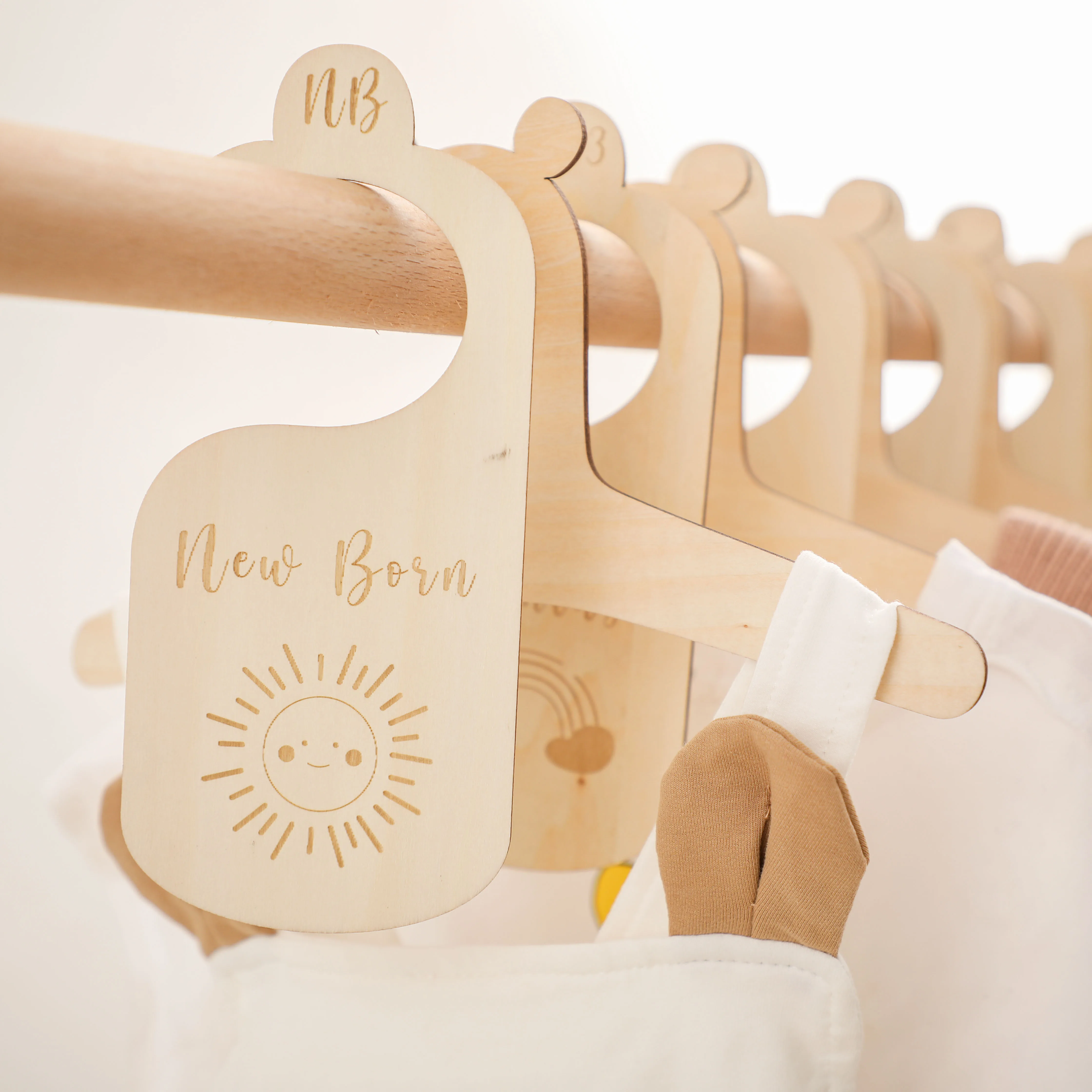 Wooden 24 Months Nursery Infant Wardrobe Divider Rainbow Baby Closet Dividers Wood Milestone Nursery Closet Clothes Organizers
Wooden 24 Months Nursery Infant Wardrobe Divider Rainbow Baby Closet Dividers Wood Milestone Nursery Closet Clothes Organizers