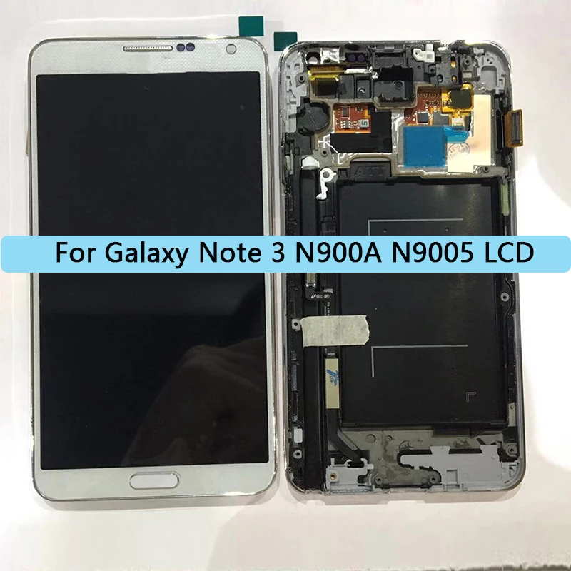 N900A For Samsung Note 3 N9005 LCD Touch Screen Digitizer Assembly For Note 3 N900A N9005 LCD With Frame button
N900A For Samsung Note 3 N9005 LCD Touch Screen Digitizer Assembly For Note 3 N900A N9005 LCD With Frame button