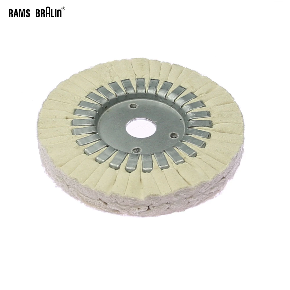 1 pcs 6"/150mm Cotton Cloth Airway Buffing Wheel Arbor 22mm Open Bias Polishing Wheel
1 pcs 6"/150mm Cotton Cloth Airway Buffing Wheel Arbor 22mm Open Bias Polishing Wheel