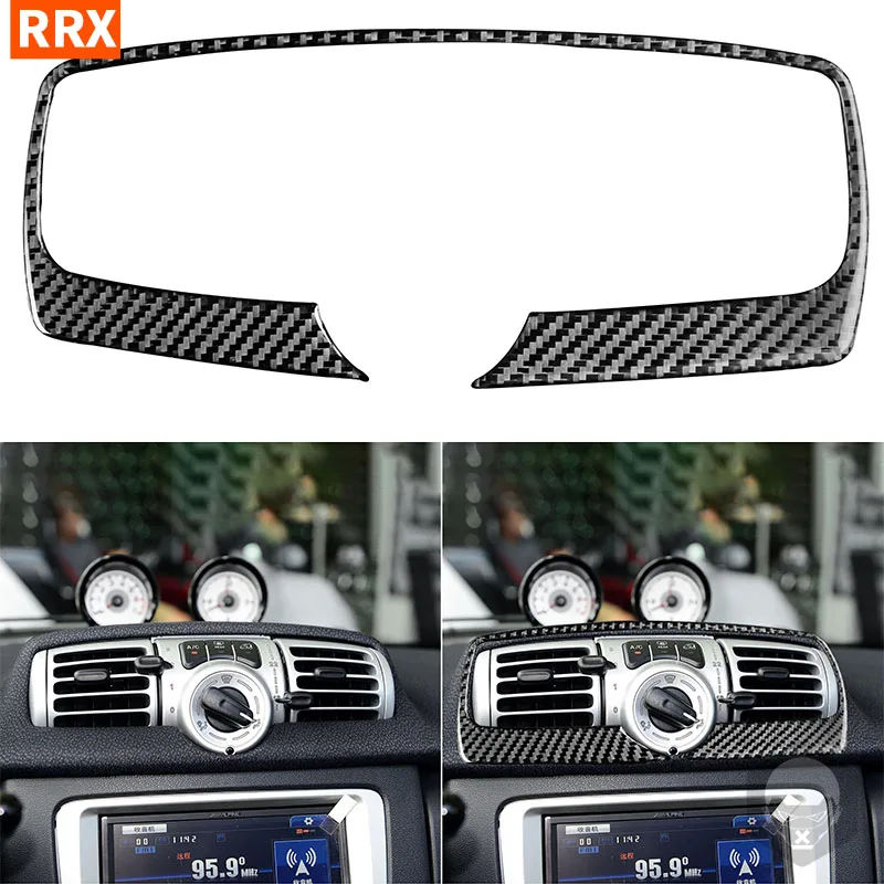 For Benz Smart Fortwo 451 Coupe 2011 2012 2013 2014 2015 Center Air Outlet Frame Carbon Fiber Stickers Car Interior Accessories
For Benz Smart Fortwo 451 Coupe 2011 2012 2013 2014 2015 Center Air Outlet Frame Carbon Fiber Stickers Car Interior Accessories