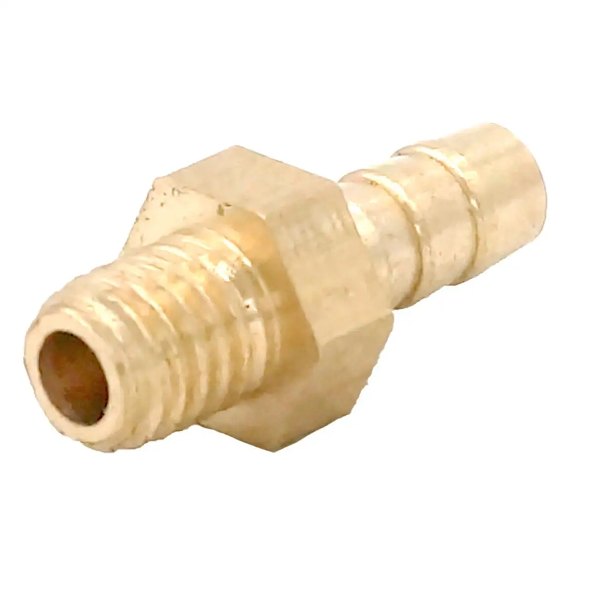 LOT 5 Hose Barb I/D 4mm x M5 Metric Male Thread Brass coupler Splicer Connector fitting for Fuel Gas Water
LOT 5 Hose Barb I/D 4mm x M5 Metric Male Thread Brass coupler Splicer Connector fitting for Fuel Gas Water