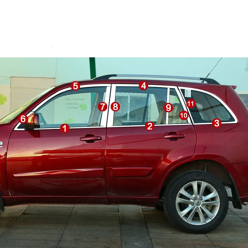 Отделка окна автомобиля из нержавеющей стали для chery tiggo 3 2014 2015 2016 2017 2018
Отделка окна автомобиля из нержавеющей стали для chery tiggo 3 2014 2015 2016 2017 2018