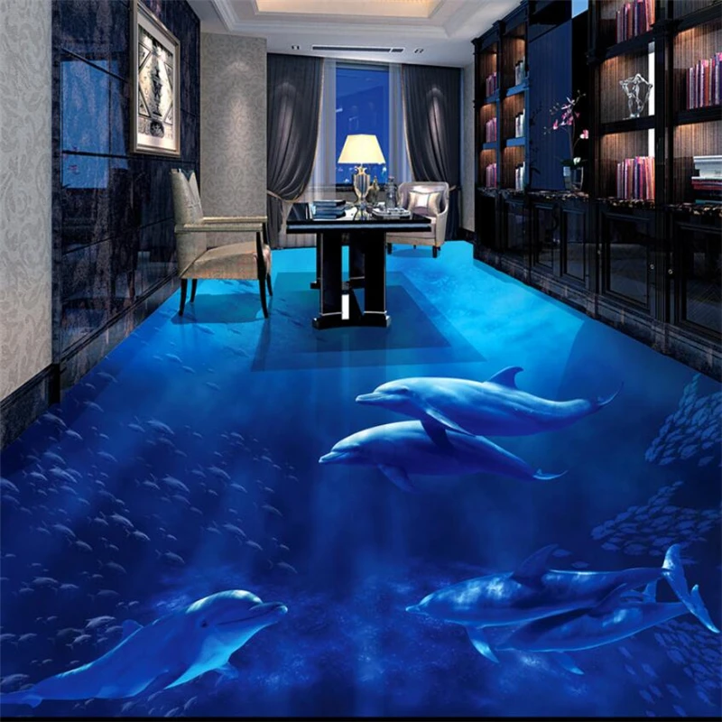 Пользовательские фотообои BEIBEHANG, 3D стерео, дельфин, океанская версия, ПВХ обои, самоклеящиеся напольные обои
Пользовательские фотообои BEIBEHANG, 3D стерео, дельфин, океанская версия, ПВХ обои, самоклеящиеся напольные обои