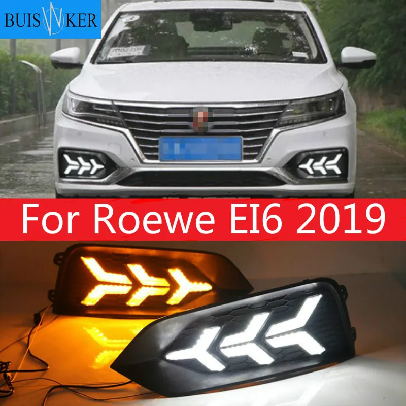 For Roewe EI6 2019 LED Daytime Running Lights DRL Fog Lamp with Yellow Turn Signal Lamp
For Roewe EI6 2019 LED Daytime Running Lights DRL Fog Lamp with Yellow Turn Signal Lamp