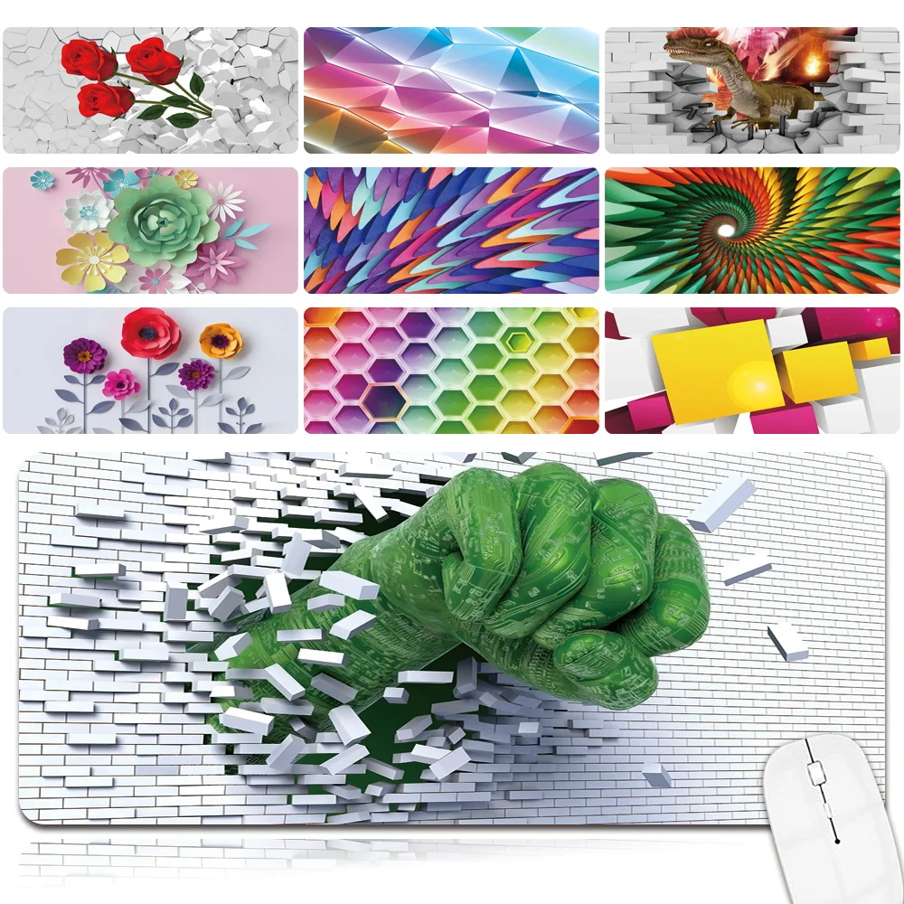 Waterproof PU Leather Computer Mouse-pad Smooth Portable Game Laptop Mouse Pad 3D Pattern Antifouling Durable Large Mouse Mat
Waterproof PU Leather Computer Mouse-pad Smooth Portable Game Laptop Mouse Pad 3D Pattern Antifouling Durable Large Mouse Mat